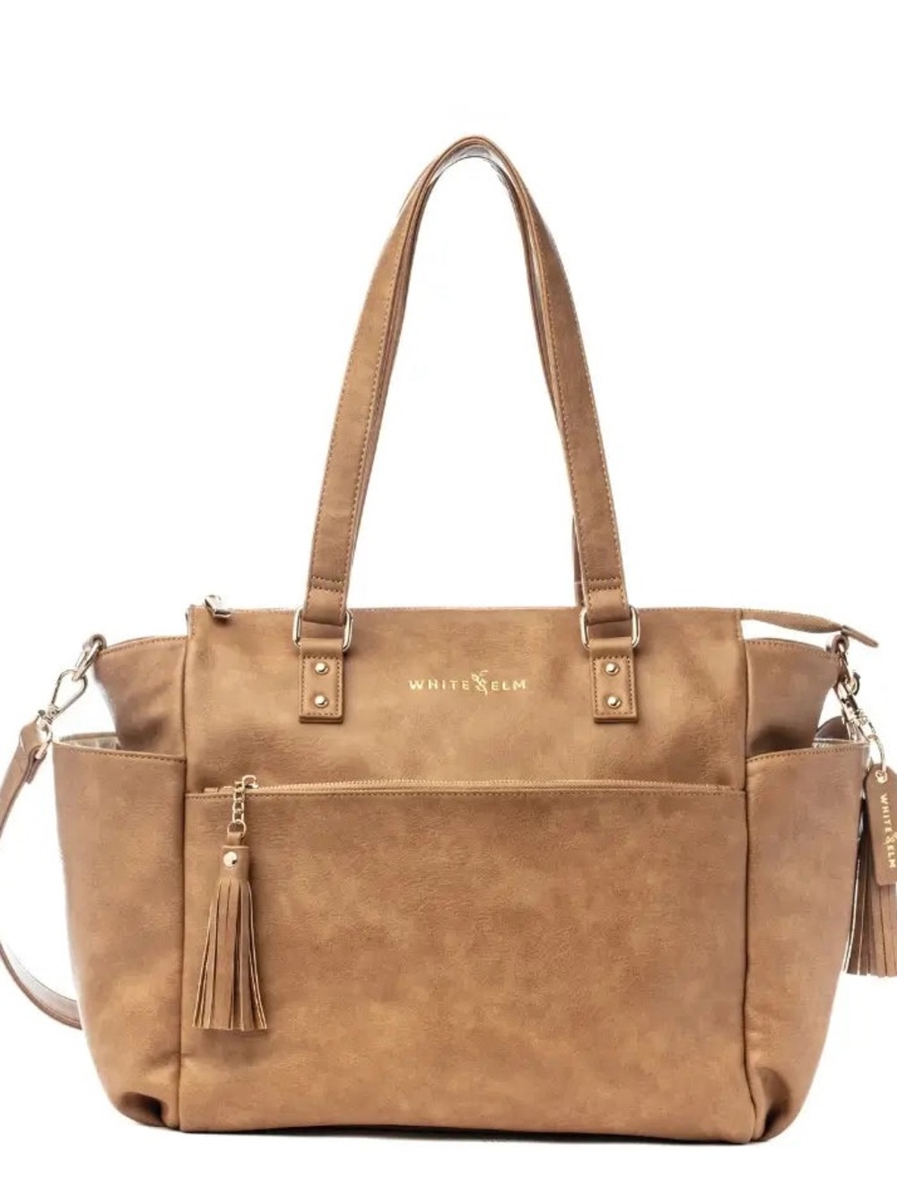 WHITE ELM GEMINI CONVERTIBLE BACKPACK - ALMOND